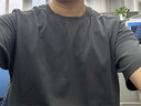 馬登工裝美式復(fù)古重磅灰色短袖T恤圓領(lǐng)寬松純棉半袖打底衫男夏季 深灰色 -版型寬松 M （170/95A） 曬單實(shí)拍圖