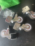 軒緣 萬(wàn)向腳輪腳輪兒童床配件夾板輪子萬(wàn)向輪嬰兒床滑輪BB床滾輪轱轆 25MM卡口【2個(gè)萬(wàn)向+2個(gè)剎車(chē)】 曬單實(shí)拍圖