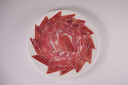 Iber Bellota西班牙火腿伊比利亞原裝進口散養(yǎng)黑豬前后腿切片開袋即食生吃 新鮮現(xiàn)切黑標后腿25g*4包 曬單實拍圖