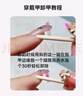 秋冬穿戴甲新款豹紋貓眼美甲貼法式ins學(xué)生顯白高級指甲貼片光療 冰透清冷灰 24片 【長(cháng)款】 曬單實(shí)拍圖