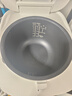 東芝（TOSHIBA）【國家補貼20%】飯?zhí)鹛?涂層IH電飯煲家用多功發(fā)芽米酵活鮮飯煲智能3L/4L 2-5人 一鍋一釜丨 3L 丨10IHTC丨白 曬單實拍圖