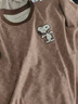 蔻馳（COACH）奧萊女士COACH X PEANUTS棉質(zhì)SNOOPY經(jīng)典標(biāo)志經(jīng)典圖案T恤 卡其色 XS 曬單實(shí)拍圖