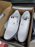 蜻蜓牌真皮白色男鞋男士皮鞋男款商務(wù)休閑韓版隱形內增高鞋百搭軟底鞋子 白色-內增高款 38 曬單實(shí)拍圖