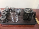 茶沿茶具整套裝玻璃泡茶壺茶水分離茶盤(pán)高檔辦公室喝茶杯家用功夫過(guò)濾 曬單實(shí)拍圖