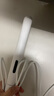 奧克斯（AUX）卷發(fā)棒直發(fā)夾板兩用卷發(fā)神器負(fù)離子電夾板大卷燙發(fā)夾劉海小型熨板男士短發(fā)美發(fā)HS-705白色 曬單實(shí)拍圖