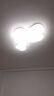 梵季（Fanji）臥室吸頂燈led護(hù)眼燈現(xiàn)代簡約客廳燈極簡主臥房間燈兒童房云朵燈 客廳110*80【三色無極調(diào)光】 曬單實拍圖