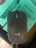 羅技（Logitech）M185鼠標(biāo) 無線鼠標(biāo) 辦公鼠標(biāo) 對稱鼠標(biāo) 黑色灰邊 帶無線2.4G接收器 曬單實(shí)拍圖