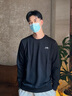 李寧衛衣男女情侶春秋新品運動(dòng)圓領(lǐng)外套長(cháng)袖套頭休閑上衣寬松運動(dòng)服 曬單實(shí)拍圖