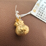 周六福（ZLF）      黃金吊墜福袋吊墜女款飾品代代平安 計價 足金 1.99g 曬單實拍圖