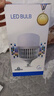 Biuyum led燈泡廠房倉庫大功率節(jié)能燈泡高亮度鰭片散熱燈泡60w E27螺口 白光6000k 曬單實拍圖