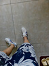 Onitsuka Tiger鬼塚虎經(jīng)典小白鞋男女鞋 舒適運(yùn)動休閑鞋MEXICO 66? 1183C126 白色/藍(lán)色 40.5 曬單實(shí)拍圖