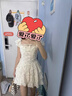 妙奕嘉夏天純欲碎花連衣裙女白色蓬蓬裙夏季裙子2025新款小個(gè)子顯瘦短裙 蝴蝶結(jié)甜辣蓬蓬裙 L 【建議95-110斤】 曬單實(shí)拍圖