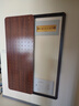 百思木電表箱遮擋洞洞板弱電箱配電箱盒裝飾隱形推拉關(guān)閉壁掛式實(shí)木定制 胡桃木色 180*70【遮擋尺寸169*59】 曬單實(shí)拍圖