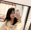 矜持范衛(wèi)衣女設(shè)計(jì)感甜辣套裝oversize中長款衛(wèi)衣印花掛脖小背心兩件套 卡其色T恤+背心 L 曬單實(shí)拍圖