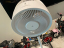 京東京造家用輕音3D搖頭空氣循環(huán)扇 直流變頻電風扇 12檔大風量空氣循環(huán)抗菌風扇小程序智控 云卷 曬單實拍圖