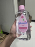強生（Johnson）嬰兒潤膚油鎖水保濕新生兒寶寶身體撫觸油精油按摩油bb油baby油 潤膚油200ml 曬單實拍圖