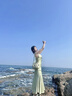 Cinvai&Krose鏈條斜挎包包女包2025年新款水桶包腋下單肩包輕奢節日禮物女生White米杏【浪漫節日摯愛(ài)款】 曬單實(shí)拍圖