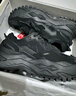 FILA FUSION 斐樂潮牌硬糖男鞋冬厚底增高鞋運動鞋黑色老爹鞋 車漆黑/黑-SB 41 曬單實拍圖