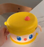 皇寵大眼萌寶寶輔食碗 兒童注水保溫碗吸盤碗 PPSU雙內(nèi)膽碗克洛黃 曬單實拍圖