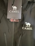 駱駝（CAMEL）行俠硬殼單層沖鋒衣戶外登山服防風(fēng)防水防污時(shí)尚休閑風(fēng)衣外套 A34BA6B001，幻影黑，男女同款 XXL 曬單實(shí)拍圖