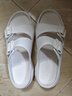 斯凱奇（Skechers）拖鞋女士夏季一腳蹬涼鞋厚底增高外穿運(yùn)動(dòng)休閑鞋透氣沙灘鞋111246 曬單實(shí)拍圖