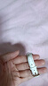 適配羅西尼517768 516734 飛亞達(dá)LA8262 TITUS鐵達(dá)時(shí) 系列女真皮牛皮手表帶 白色 玫瑰金扣 14mm 曬單實(shí)拍圖