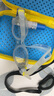 速比濤（Speedo）兒童泳鏡云感2.0Biofuse柔韌舒適青少年防霧泳鏡通用 透明/藍(lán)色 曬單實(shí)拍圖