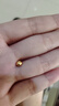 真愛?福如金禮物網(wǎng)紅黃金小金豆AU9999足金投資黃金豆豆實(shí)心真金豆子存錢 1g金豆（1 克）無(wú)證書送瓶子 曬單實(shí)拍圖