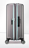 新秀麗（Samsonite）行李箱20英寸拉桿箱時尚豎條紋旅行箱包拿鐵咖GU9密碼登機箱 曬單實拍圖