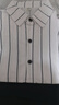 蘿卜唄唄（LUOBOBEIBEI）男童禮服夏季休閑襯衫背帶褲套裝生日主持演出服 襯衫四件套 120  曬單實(shí)拍圖