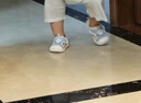 巴布豆寶寶涼鞋夏季新款兒童鏤空網(wǎng)面軟底男女童鞋男童 水冰藍(lán) 20 曬單實(shí)拍圖