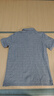 添柏嵐（Timberland）官方男裝短袖POLO衫夏季新款休閑通勤透氣|A6943 A6943052/中麻灰色 L 曬單實(shí)拍圖
