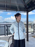 波司登女款90鵝絨短款羽絨服外套B250331302 曬單實(shí)拍圖