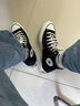 匡威（Converse）官方 寬版1970S經(jīng)典帆布男女休閑運(yùn)動鞋黑色162050C 常規(guī)鞋型/162050C 44 曬單實(shí)拍圖