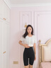 婷美（GRACEWELL）高腰收腹褲女懸浮提拉強(qiáng)力收肚子無痕提臀束腰產(chǎn)后塑形褲 黑色XL 曬單實(shí)拍圖
