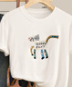 她池刺繡T恤2025夏裝新款女裝短袖圓領(lǐng)時(shí)尚短款寬松款上衣 曬單實(shí)拍圖