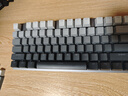 羅技（Logitech）K845機(jī)械鍵盤 有線鍵盤 辦公電腦打字鍵盤  電競(jìng)游戲發(fā)光全尺寸個(gè)性化定制鍵帽 羅技K845青軸 晨曦灰 曬單實(shí)拍圖