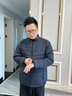 波司登（BOSIDENG）25年新款輕薄羽絨服男短款90絨三防面料保暖內(nèi)膽外套 中山青5870-航海系 M 175/96A 體重約130-140斤 曬單實(shí)拍圖