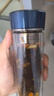 膳魔師（THERMOS） 玻璃杯套裝單/雙層直身帶茶漏綠茶杯商務(wù)辦公泡茶杯子TCGB-400 TCGE-300 藍色300ml 曬單實(shí)拍圖