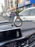 2025新款車載香水香薰掛件汽車后視鏡香氛懸掛飾品內(nèi)飾空氣清新劑 經(jīng)典古龍(合金款)配2瓶精油 曬單實(shí)拍圖