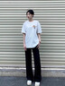 一寸相思2025新款白色純棉短袖t恤女夏季爆款時(shí)尚洋氣體恤設(shè)計(jì)感小眾上衣 白色-兔子警官 XL (110-125斤） 曬單實(shí)拍圖