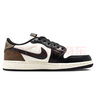 耐克（NIKE）籃球鞋女子AJ1喬1低幫AIR JORDAN 1運動鞋CZ0858-102黑白38 曬單實拍圖