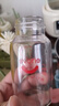 愛得利（evorie）奶瓶 新生兒奶瓶 標(biāo)準(zhǔn)口徑玻璃奶瓶120ml (自帶0-3個(gè)月S碼圓孔) 曬單實(shí)拍圖