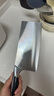 十八子作復(fù)合鋼刀具家用菜刀典雅切片刀SL1608-B【精美禮盒裝】 曬單實拍圖