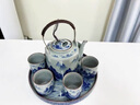境坊間景德鎮(zhèn)青花瓷茶盤大容量茶壺套裝家用茶具茶杯千里江山復(fù)古泡茶器 千里江山-提梁壺 曬單實(shí)拍圖