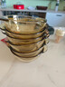 康寧（VISIONS）美國餐具pyrex進(jìn)口玻璃6件套裝耐熱玻璃碗飯碗深淺盤(pán)碗碟盤(pán)子 6只雙耳碗 曬單實(shí)拍圖