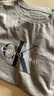 Calvin KleinJeans【女神節禮盒】夏季女士ck字母印花純棉針織圓領(lǐng)短袖T恤 曬單實(shí)拍圖
