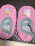 貝瑞加（Babyprints）嬰兒地板襪夏季寶寶學(xué)步襪輕薄透氣早教襪套室內(nèi)鞋襪2雙裝 藍(lán)綠S 曬單實(shí)拍圖
