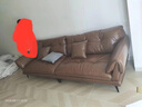 睿倫 沙發(fā) 意式極簡皮沙發(fā)法式奶油風(fēng)客廳小戶型云嶼沙發(fā)復(fù)古棕咖色 2.8米四人位【45高密度海綿】 【接觸面納帕真皮】 曬單實拍圖