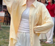 小野和子寬松防曬衣襯衫女春夏季防紫外線戶外運動冰絲防曬服 曬單實拍圖